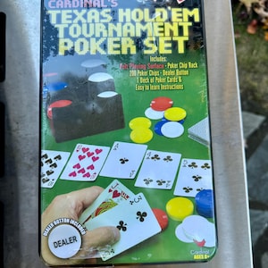 カーディナルズ テキサス ホールデム トーナメント ポーカー セット 2003 未開封 未開封
