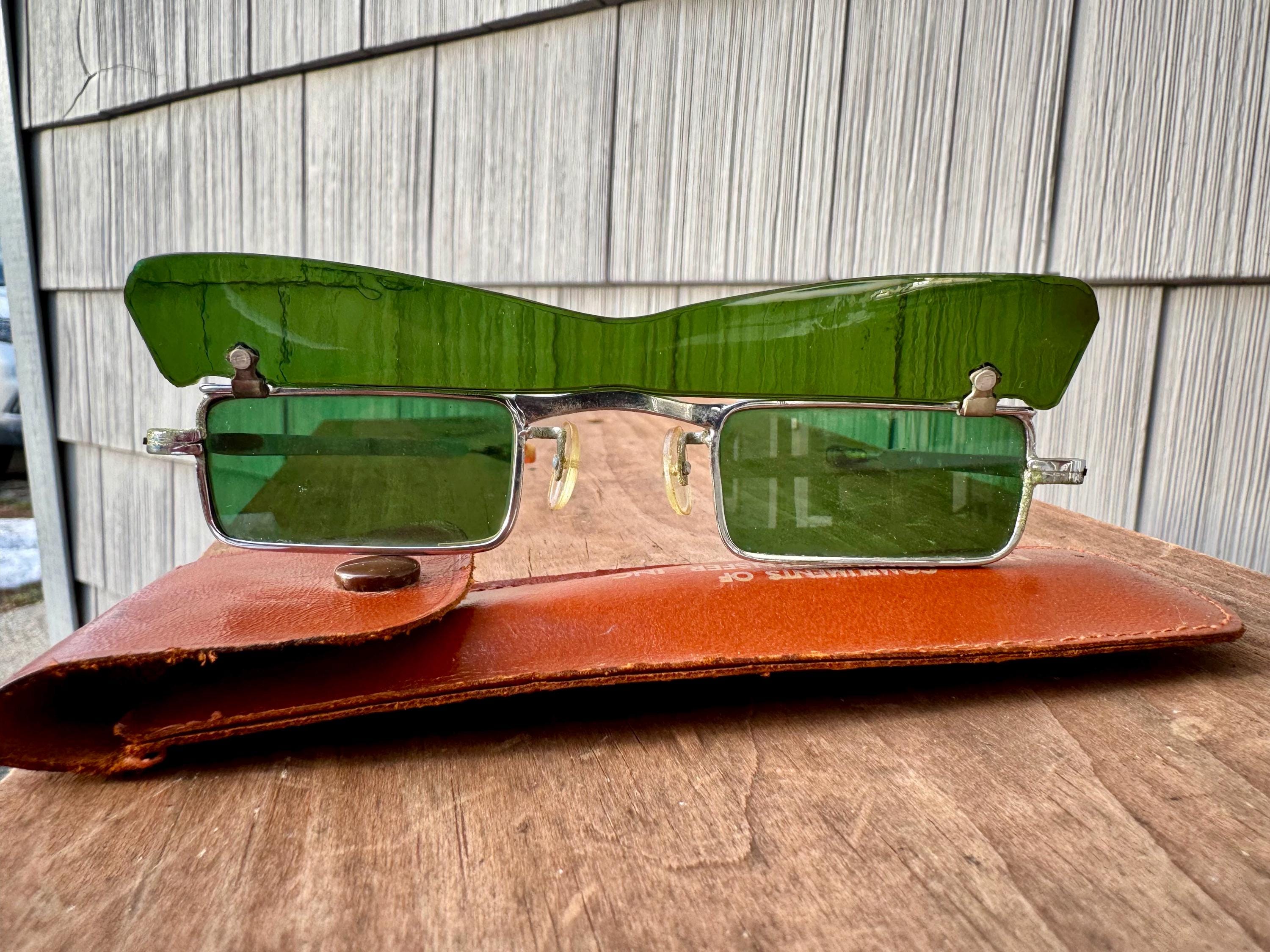 Occhiali Da Sole Vintage Con Montatura Ottagonale, Anni '60 Circa, Giappone, John Lennon, Retrò, Moda Vintage, Stile, Rari, Unici - Italia - Foto 6