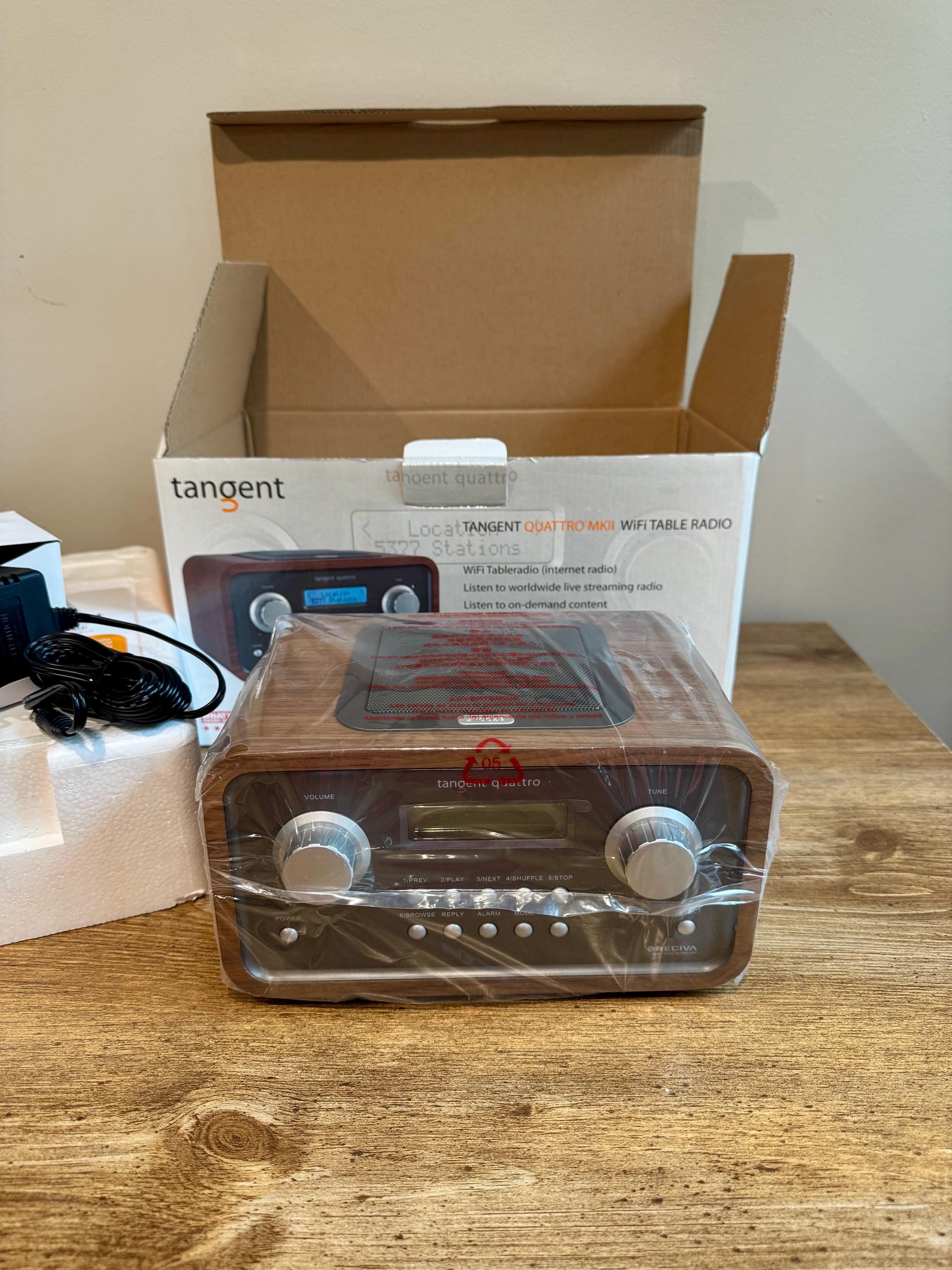 新品未開封 Tangent Quattro MKII WiFi インターネットラジオ テーブル