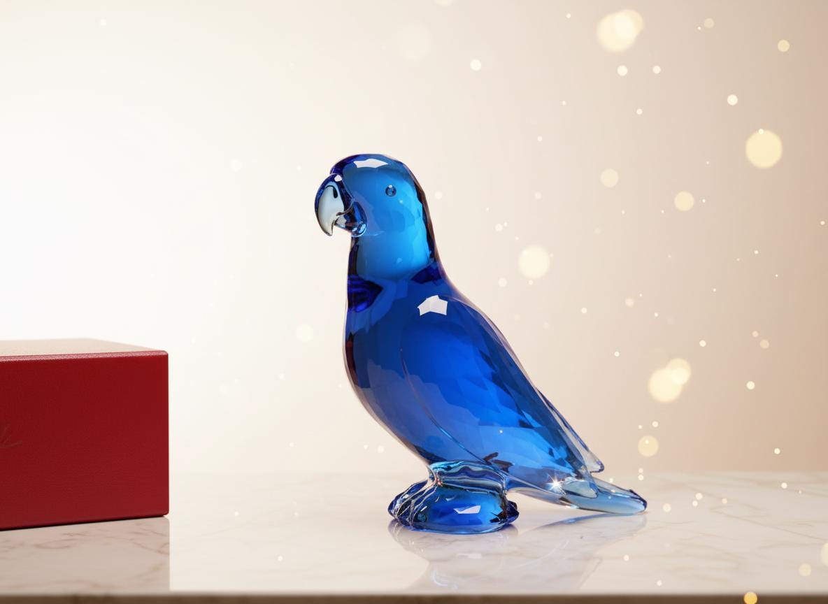 Baccarat Birds - Etsy