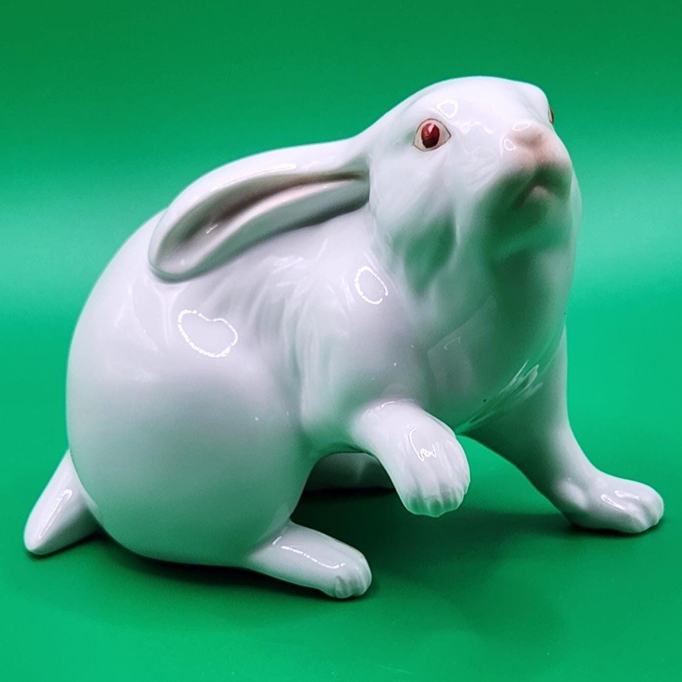 Vintage Herend Rabbit - Etsy