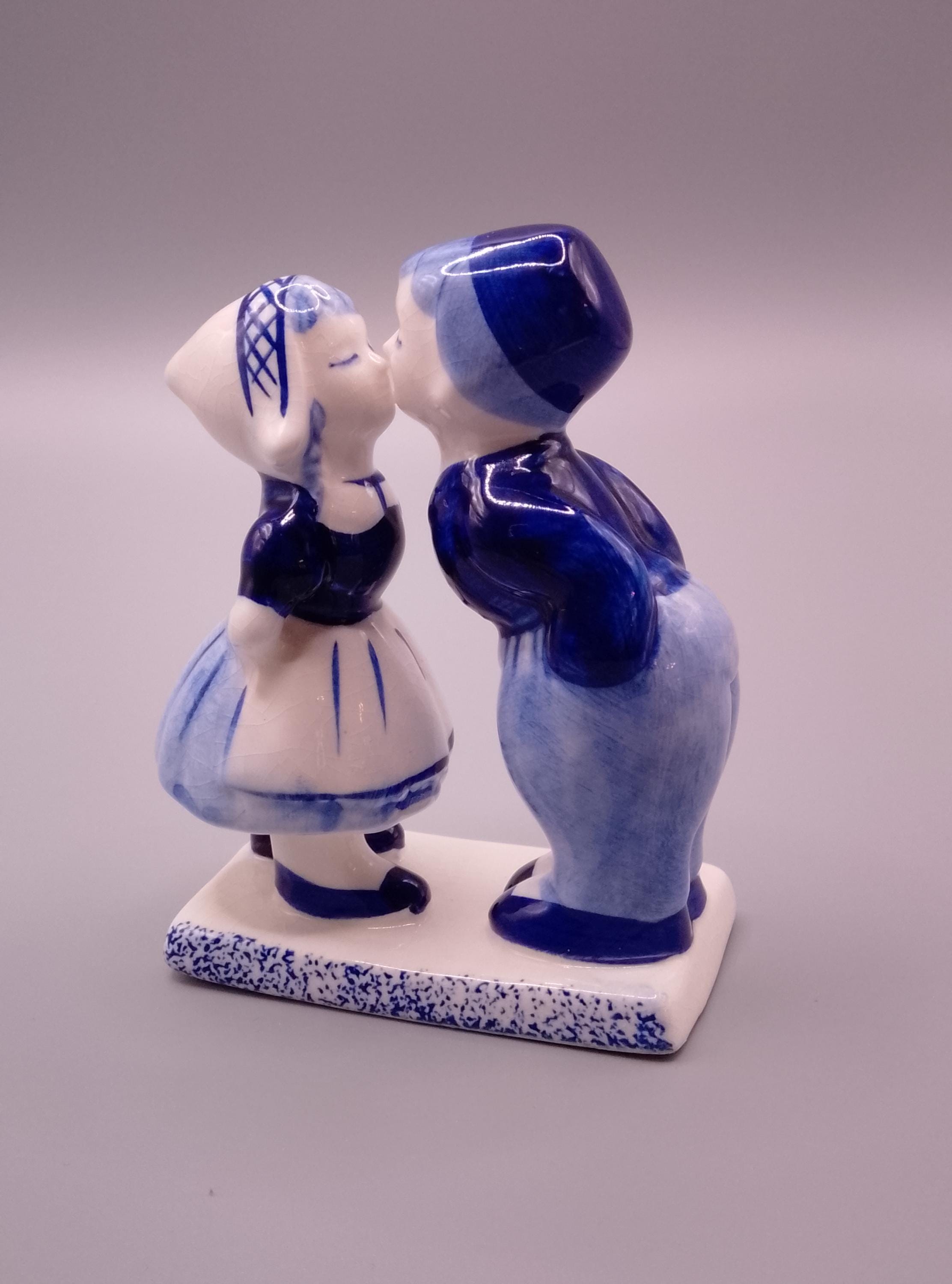 Vintage Ceramic Dutch Kissing Boy and Girl - Etsy