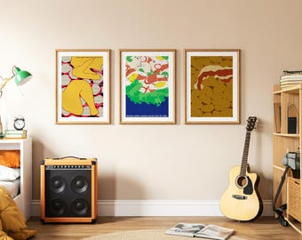 Herman Miller Summer Picnic Poster: Mid-century Modern Art Print
