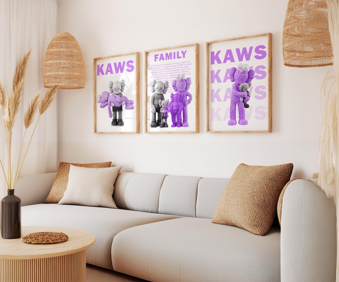 KAWS ゴヤール キャンバスプリント インテリア il_1080xN.6216444943_q6n4.jpg