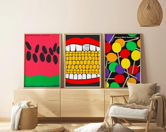 Herman Miller Summer Picnic Poster: Mid-century Modern Art Print