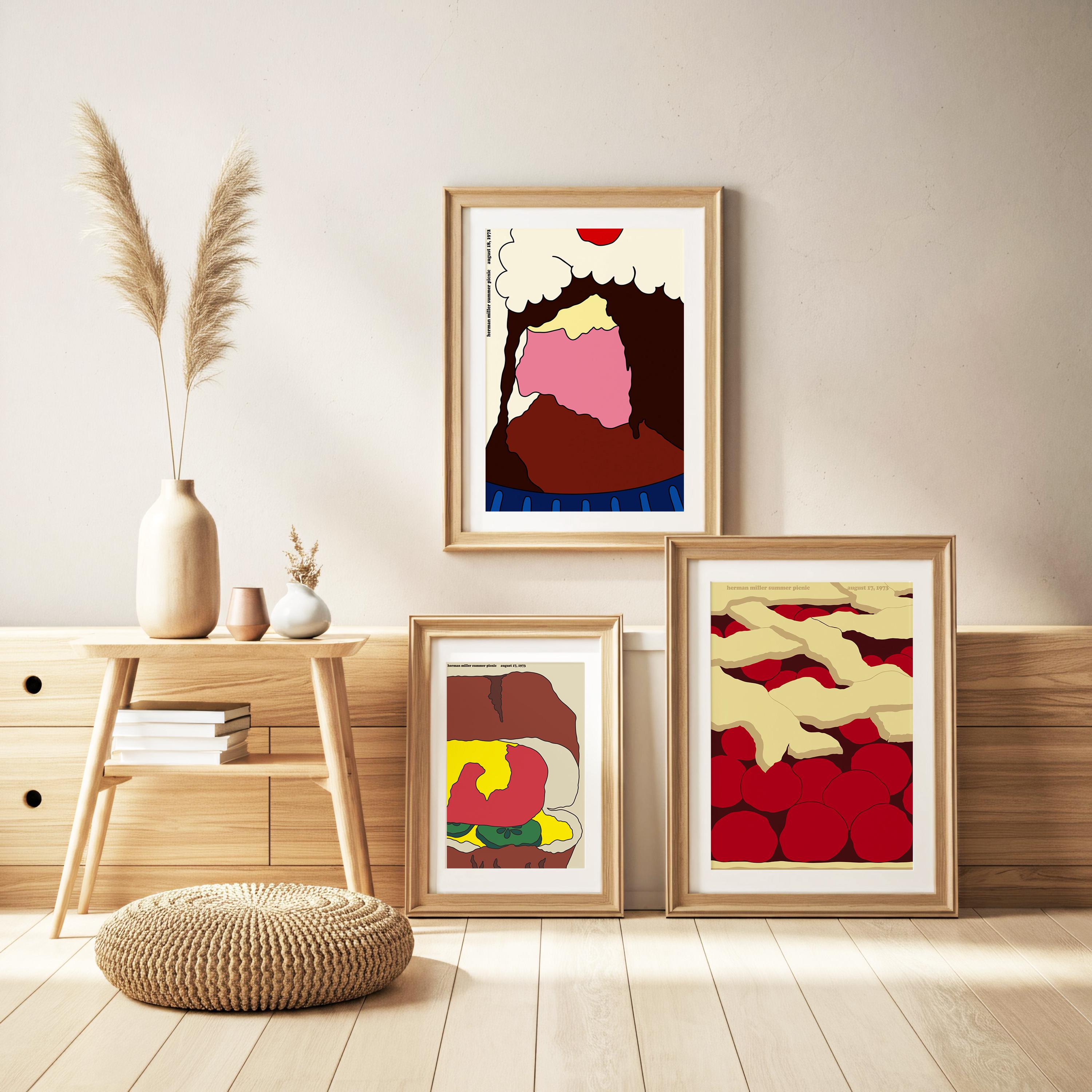 ハーマンミラーsummer picnic herman miller Herman Miller Summer Picnic Poster / Vintage - MID-Century