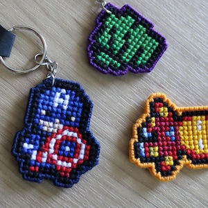 Custom character keychain