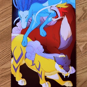 Three Beasts Print