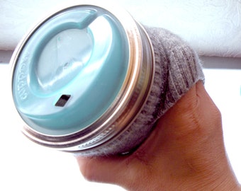 made to order - custom color - Jar Cozy - pint-and-half size - pocket