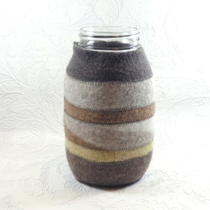 Made to order - Jar Cozy - quart size - custom color