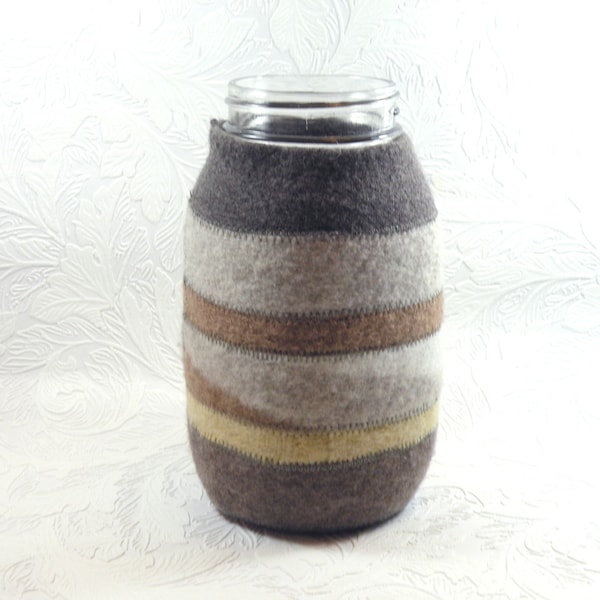 Made to order - Jar Cozy - quart size - custom color