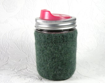 Made to order - Jar Cozy - 1/2 pint size - custom color