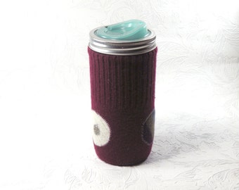 Made to order - Jar Cozy - pint-and-half size - custom color