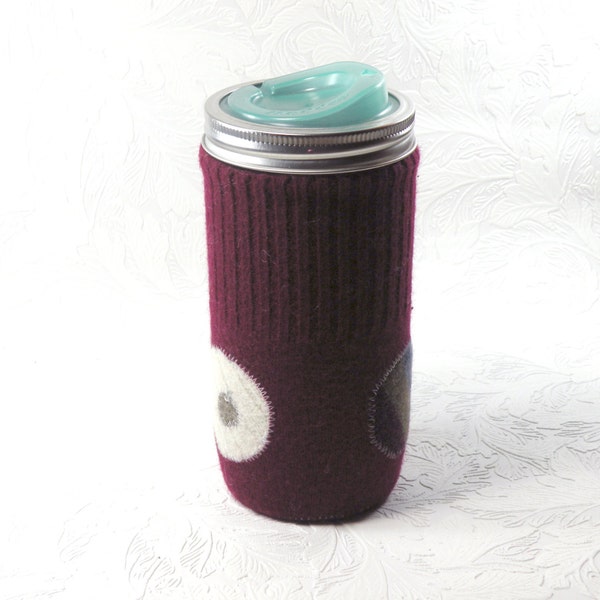 Made to order - Jar Cozy - pint-and-half size - custom color