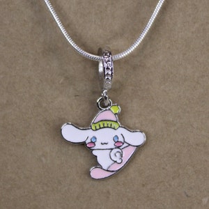 Kawaii Character Necklace, Animal Necklace, Kitty Necklace, Puppy Necklace, Cinnamon Puppy Necklace, Cat Necklace, Pendant Necklace - 1PC