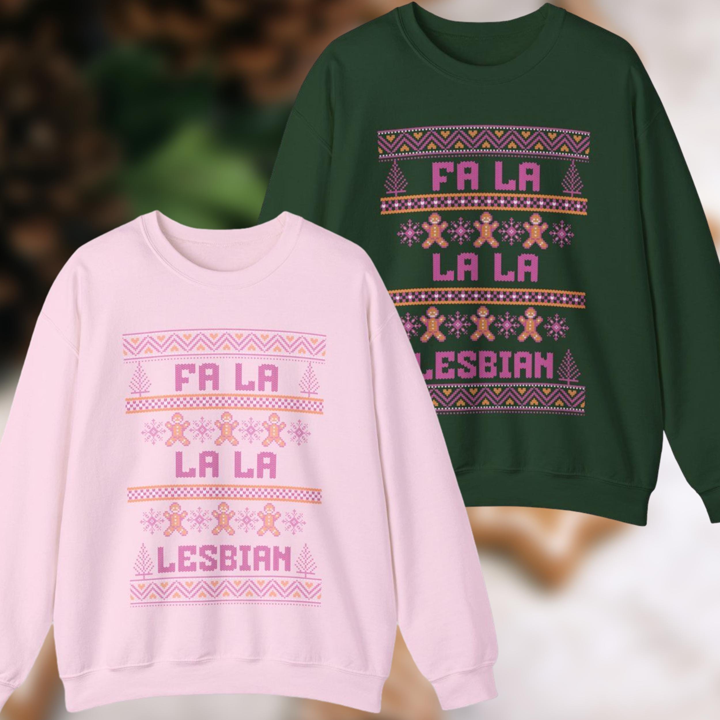 Lesbian Christmas Sweater UK