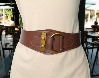 Hobo Oversized Belt Size XXL TrendyFashionJewelry Women Elastic Waistband Belt Hip High  main image 2