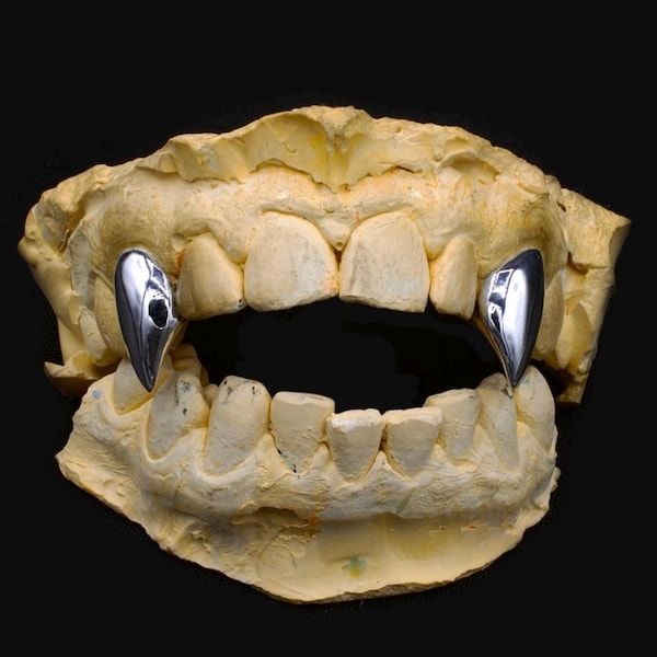 Custom Fit .925 Sterling Silver Fangs