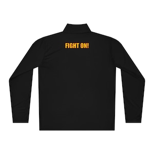 Maglione leggero con cerniera a un quarto USC Fight On!