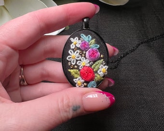 Large Floral Necklace No. 6