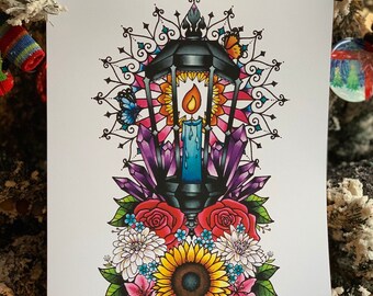 11x14 Lantern Print