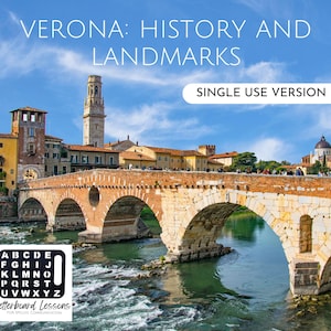 Verona History & Landmarks Letterboard Lesson: Spelled Communication (Single Use) (PDF)