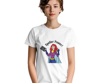 Speller Power T-Shirt - Superhero Design for Letterboard Communication - Empowering Tee - Gift for Spellers