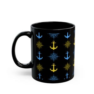Nautical Coffee Mug for Captain | Yachting Sailing Boating Mug | Captain Gift | Boat Captain Gift | Mug for Boating Lovers | Boat Show Gift