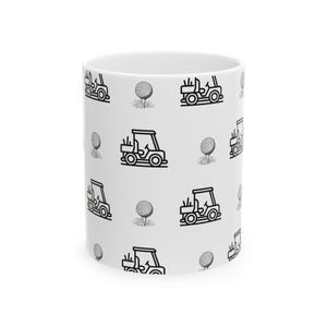 Beste golfmokcadeau | Golfcadeaus | Mok golfliefhebber | Golfkarmok | Mok Villages Florida | Mok golfliefhebber | Golfer koffiemok cadeau
