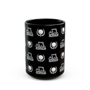 ゴルフ愛好家用コーヒーマグ | ゴルフカートマグ | ゴルフボールマグ | ビレッジズ フロリダ風マグ | ゴルフ リタイアメント コミュニティ マグ | 引退したゴルファー用マグ