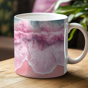 Tropical Beach Vacation Coffee Mug | Ceramic Mug for Beach Lovers | Tropical Mug Gift | Ocean Lover Mug | Beach Theme Cup | Summer Vibes Mug