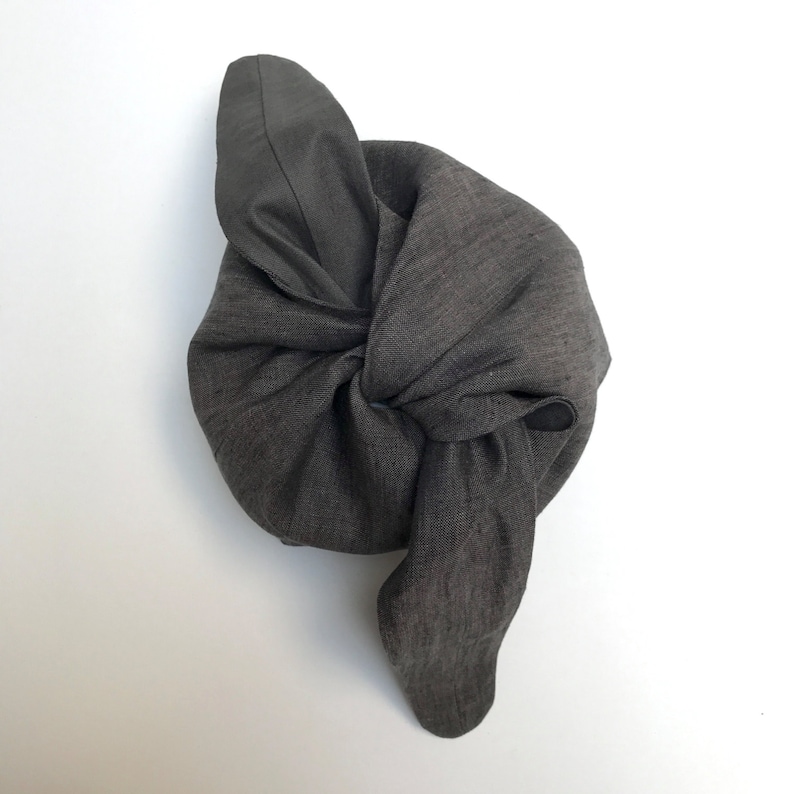 grey wrapping bento bag