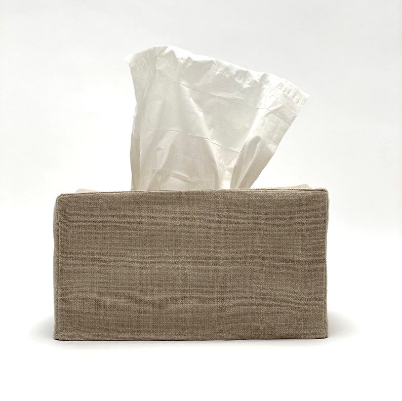 linen tissue cover dark deeper rectangular