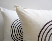 SALE embroidered maze pillow