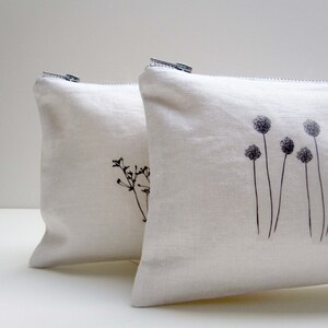 metallic linen case allium image 1