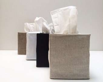 12 linen tissue covers- reserved