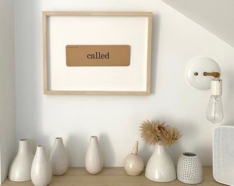 framed flash cards