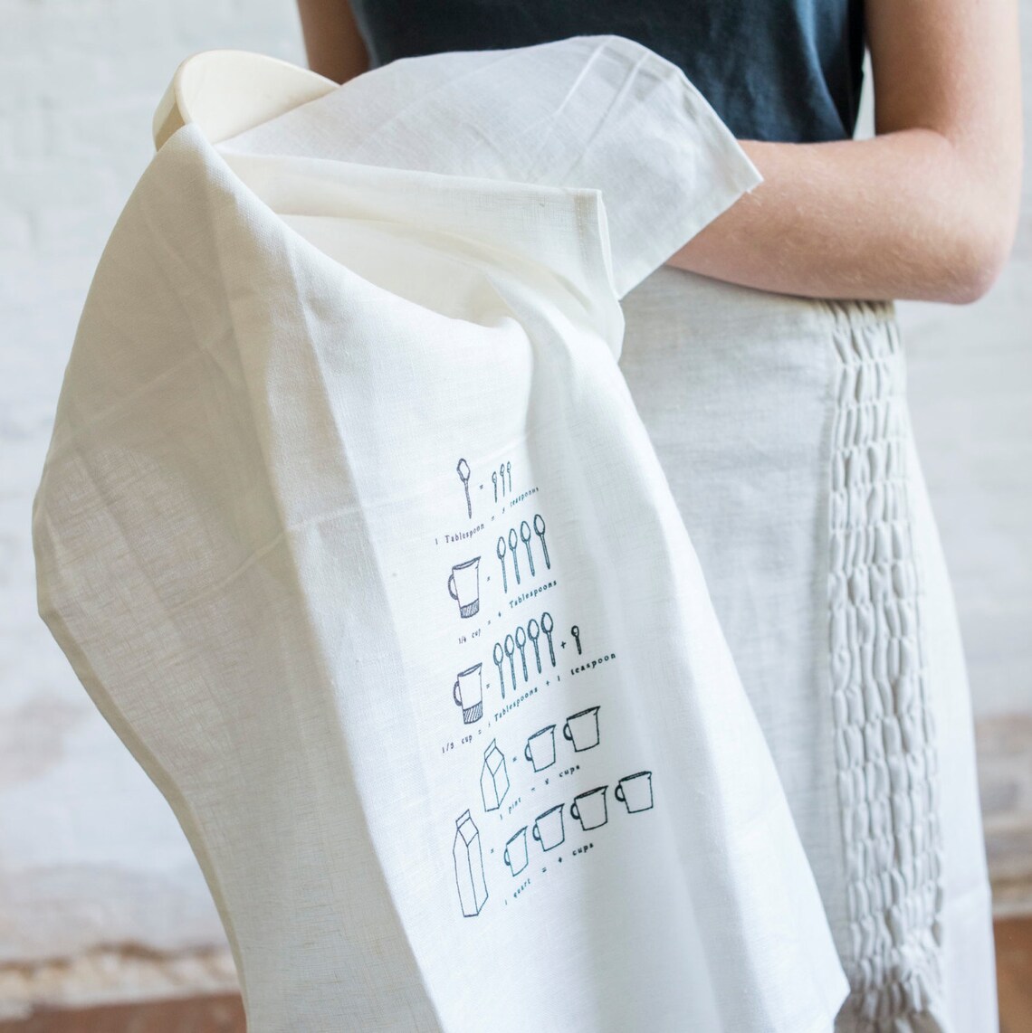 Linen Tea Towel Conversion Chart Etsy Canada