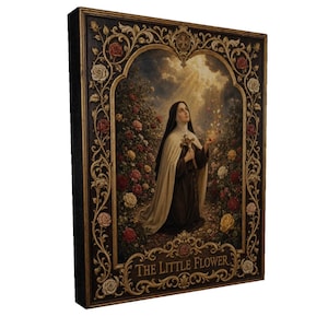 Saint Thérèse Little Flower Catholic Wall Art