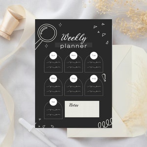 2024 Weekly Planner To Do List Daily Planner Weekly Schedule, Habit Tracker, Daily Schedule, Daily Agenda, Planner Template,Planner Download