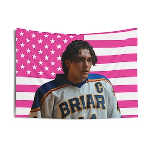 Belmont Cameli Hockeytröjetapeter, Belmont Cameli Rosa Flagg, Belmont Cameli Väggtapeter för inomhusbruk