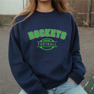 Custom Football Team Sweatshirt, Personalized Football Shirt, Name & Number Football Sweatshirts, Custom Football Shirt, Football Mom Shirt