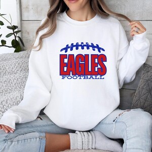 Custom Football Team Sweatshirt, Personalized Football Shirt, Name & Number Football Sweatshirts, Custom Football Shirt, Football Mom Shirt