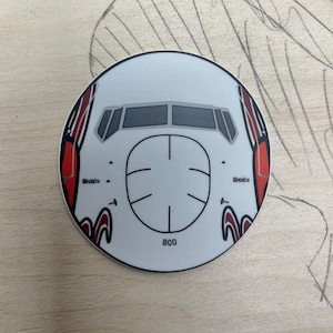 Southwest Airlines 737 Illinois One sticker