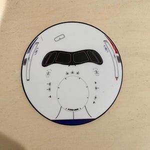 Delta Airlines Airbus A350 Nose sticker
