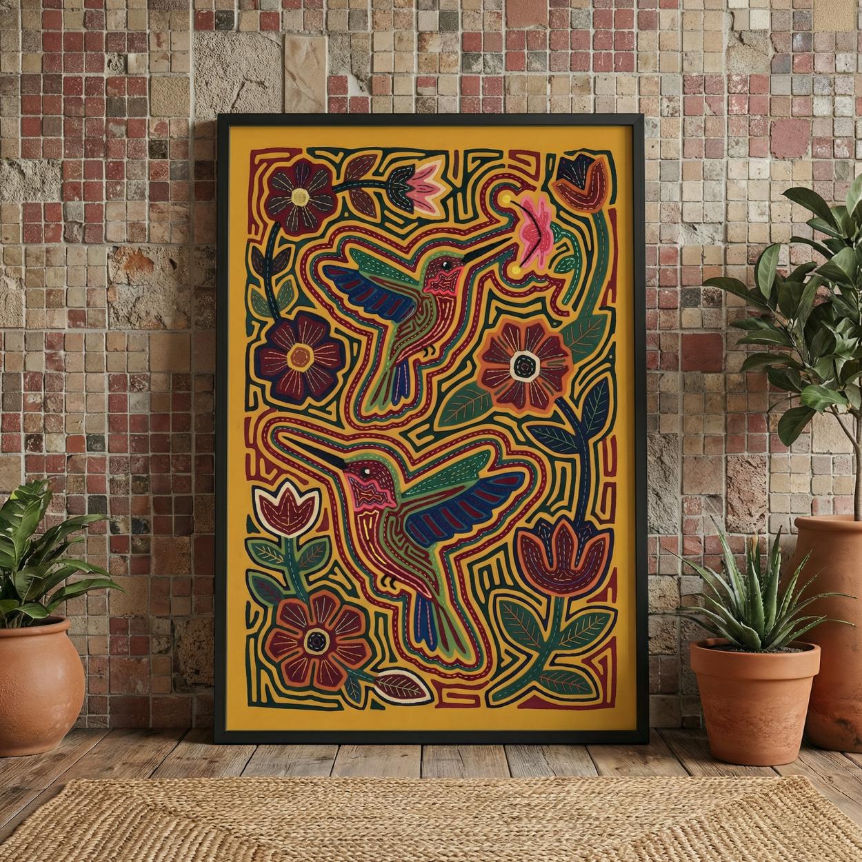Panama mola - Etsy 日本