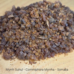Suhul Myrrh Resin - Commiphora Myrrha - Somalia