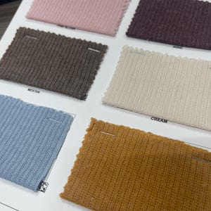 BElla Rib-Brush fabric. Bella Rib . soft hand fabric hacci brushed. thick cardigan dress fabric. wholesale fabric.