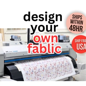 Gepersonaliseerde bedrukking op stof, druk je afbeelding af op verschillende polyester stoffen voor knip- en naaiprojecten