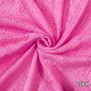10 Unzen Baumwollspitze Poly-Mischung, vielseitige Strickstoffversorgung, weiches und haltbares dehnbares Baumwoll-Spandex-Material, dehnbare Baumwollspitze